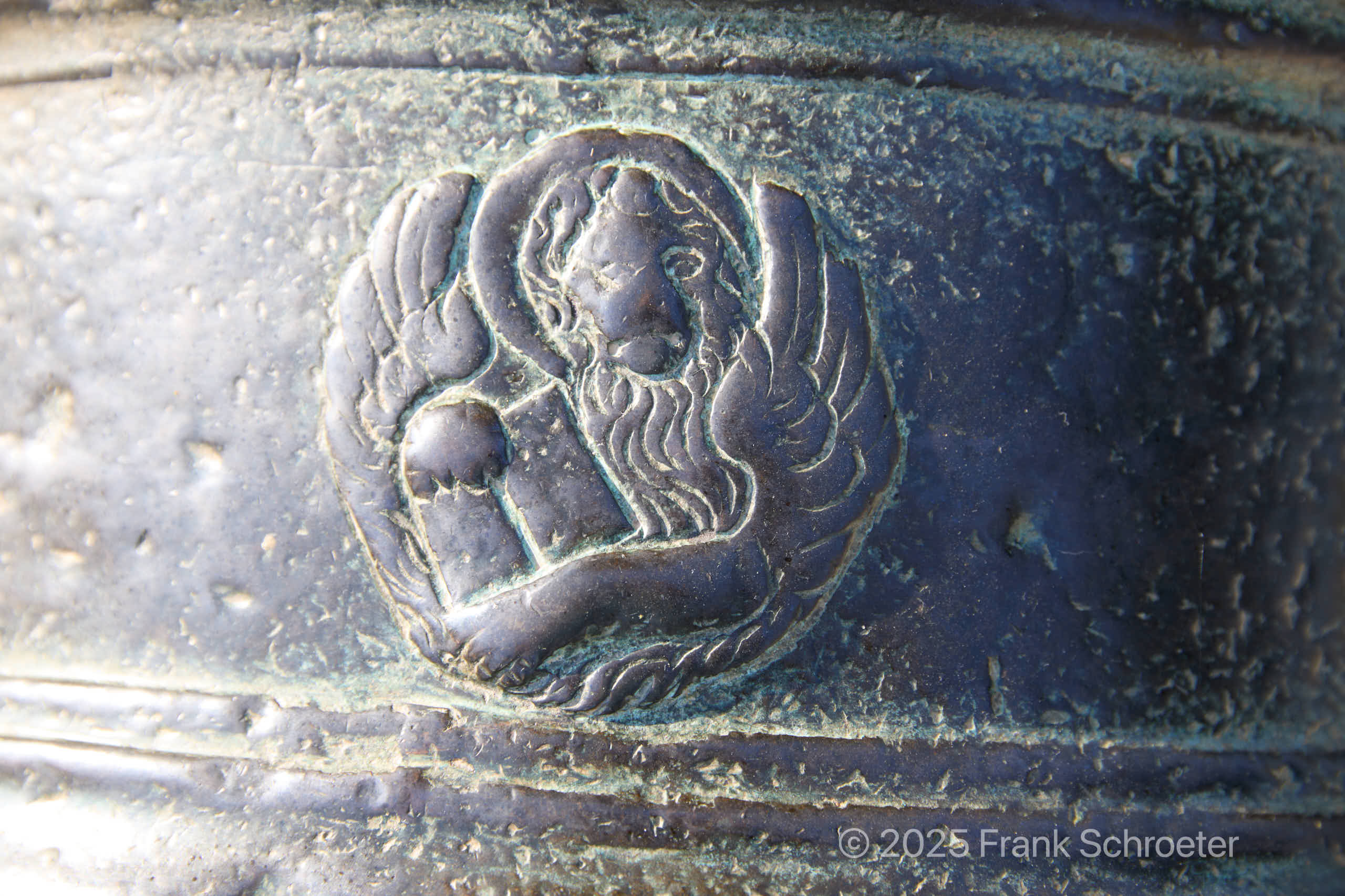 Bronze Mortar cast by Mazzaroli 1696.